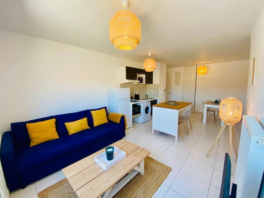 "Loulou" T1 Moderne Et Lumineux, Centre Ville, Wifi, Parking Sète Buitenkant foto